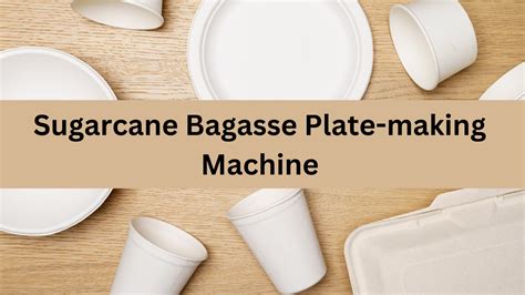 bagasse plates manufacturing machine|Sugarcane Bagasse Plate Making Machine & Raw Materials.